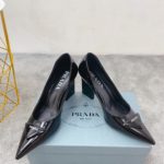 Prada Brushed Pumps Black For Women PRD