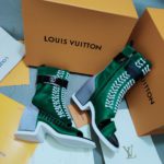 Louis Vuitton Women's Moonlight Line Boots Green For Women LV 1AA0LB
