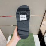 Gucci Men's Slide Sandal With Straps Blue And Green For Men 658020 2HK60
