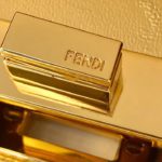 Fendi Peekaboo Small Iseeu Pochette Pink Bag For Woman 21cm/8in