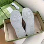 Gucci Men's GG Sneaker Green And Gray Supreme For Men 700641 UPG90 1282