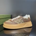 Gucci Women's GG Sneaker Brown And Beige For Women 676092 UPG20 2866