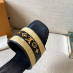 Louis Vuitton Women's Lock It Mule Black For Women LV 3.7in/9.5cm
