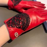 Dior Gloves In Red