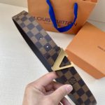 Louis Vuitton Iconic Reversible LV Belt Brown LV Women Belt