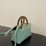 Fendi By The Way Mint Green Mini Bag For Woman 17cm/6.5in 8BS067ABVLF03HW