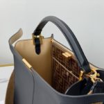 Fendi Peekaboo X-Lite Tote Medium Navy Blue Bag For Woman 30cm/12in