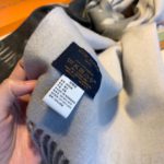 Louis Vuitton Reykjavik Gradient Cashmere Grey Scarf 220cm/87in M76336