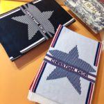 Dior Dioralps Reversible White/Black Wool and Cashmere Scarf 200cm/79in