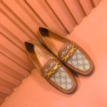 Gucci Men's Loafer With Interlocking G Horsebit In Gray For Men 655519