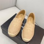 Prada Linen Espadrilles Beige For Women 0.8in/20mm PRD 1S841M_376_F0065_F_020