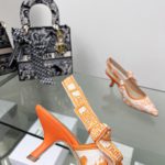 Christian Dior Women's J'Adior Slingback Pump Orange For Women CD 2.5in/6.5 cm