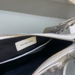 Balenciaga Le Cagole Mini Bag With Chain In White, For Women, Women's Bags 8.2in/21cm 69581423EBY9016