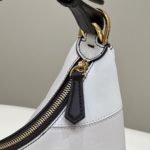 Fendi Fendigraphy Small Beige And Brown Inlay Bag For Woman 24.5cm/9.5in 8BR798AJSSF1HNV