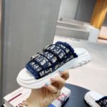 Christian Dior Women's D-Wander Slide Blue For Women CD