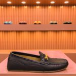 Gucci Men's Loafer With Interlocking G Horsebit ‎Black For Men 655519