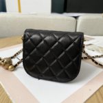 Chanel Mini 1889 Unblocked Metal Ball Black Bag For Women 9cm/3.5in