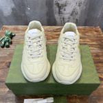 Gucci Women's Rhyton Sneaker With Cat Print Ivory White For Women ‎699293 DRW00 9522