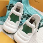 Louis Vuitton Women's LV Archlight Sneaker White And Green For Women LV 1AACUO