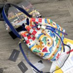 Dolce & Gabbana Print Crespo Bucket Bag Multicolor With Branded Plate For Women DG Bag