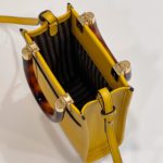 Fendi Sunshine Shopper Yellow Mini Bag For Woman 13cm/5in