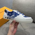 Louis Vuittion LV Ollie Richelieu Sneaker Blue For Men LV