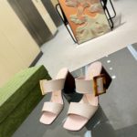 Gucci Women's Sandal With Bamboo Buckle Light Pink For Women GG‎ 674821 C9D00 6705