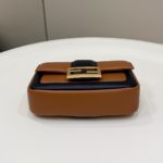 Fendi Baguette Chain Brown and Black Bag For Woman 19cm/7.5in