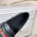 Gucci Men's Loafers With Web Details Black For Men 6246981XH101066