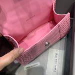 Balenciaga Hourglass XS Handbag In Dark Pink, For Women, Women's Bags 7.4in/19cm