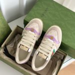 Gucci Men's Screener Sneaker Beige For Men 546551-HVKI0-9765