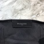 Balenciaga Navy Small Cabas Tote Bag In Black, For Women, Women's Bags 18.5in/47cm 3399332HH3N1000