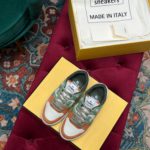Fendi Match Low Tops In Amaranth For Women 8E8252AI1NF1H1E