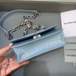 Balenciaga Gossip Small On Chain Shoulder Bag Blue, For Women, Women's Bags 7.4in/19cm