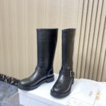 Christian Dior Women's Demi-Season Boot Black For Women CD