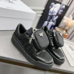 Prada Adidas For Prada Re-Nylon Forum Sneakers Black For Women 1.6in/40mm PRD 2EG390_3LJX_F0557
