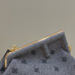 Fendi First Small Blue Bag For Woman 26cm/10in