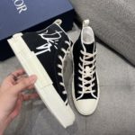 Christian Dior Women's B23 Cactus Jack Dior High-Top Sneaker Black For Women CD