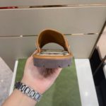 Gucci Men's Maxi GG Supreme Slide Sandal Brown And Beige For Men ‎624879
