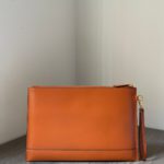 Fendi Flat Pouch Brown Large Pouch Bag For Woman 34cm/13in 8N0178AC9LF0QVK