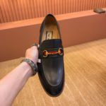Gucci x Adidas Men's Loafers Black For Men GG Shoes ‎702284 1DOQ0 1061
