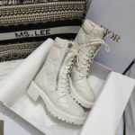 Christian Dior Women's D-Leader Ankle Boot White For Women CD KCI733CQC_S03W