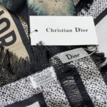 Dior Zodiac Fantastico 90 Square Scarf Blue/Brown 35in/90cm