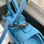 Balenciaga Hourglass Small Handbag In Blue, For Women, Women's Bags 9in/23cm