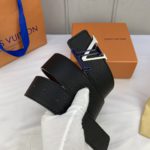 Louis Vuitton Iconic Reversible LV Belt Black LV Women Belt