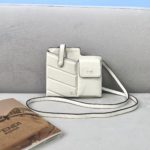 Fendi Bustine 2 Pockets Mini White Bag For Woman 16cm/6in