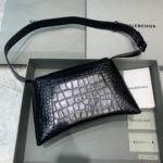Balenciaga Downtown Small Shoulder Bag In Black, For Women, Women's Bags 11.8in/30cm