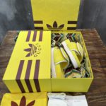 Gucci x Adidas Men's Sandal With Platform And GG Yellow For Men 702398 UU010 7171