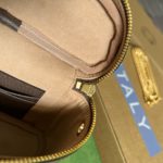 Gucci Ophidia Belt Bag With Web Beige/Ebony Soft GG Supreme Canvas  For Men 7.1in/18cm GG 699765 96IWG 8745