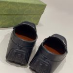 Gucci Men's Horsebit Driver Black For Men ‎674254 UDU00 1000